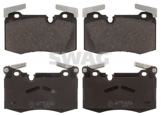 SWAG Комплект тормозных колодок, дисковый тормоз 11 11 6145