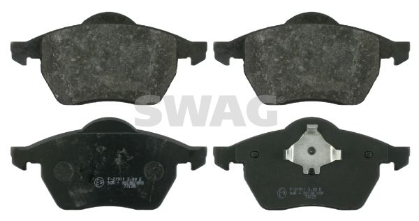 SWAG Комплект тормозных колодок, дисковый тормоз 30 91 6280