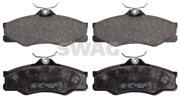 SWAG Комплект тормозных колодок, дисковый тормоз 30 91 6298