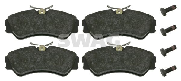 SWAG Комплект тормозных колодок, дисковый тормоз 30 91 6302