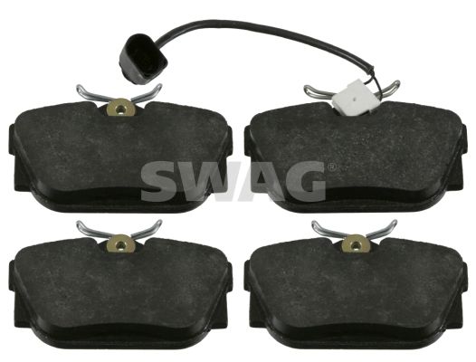 SWAG Комплект тормозных колодок, дисковый тормоз 30 91 6412