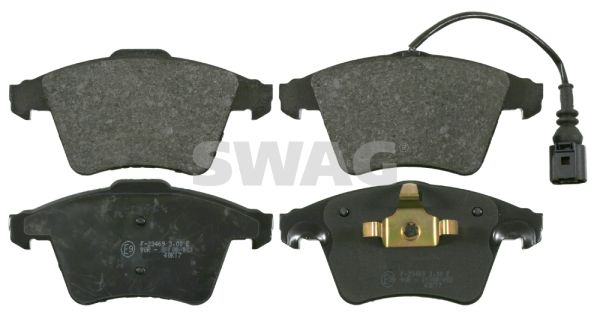 SWAG Комплект тормозных колодок, дисковый тормоз 30 91 6465
