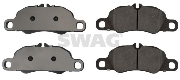 SWAG Комплект тормозных колодок, дисковый тормоз 38 11 6172