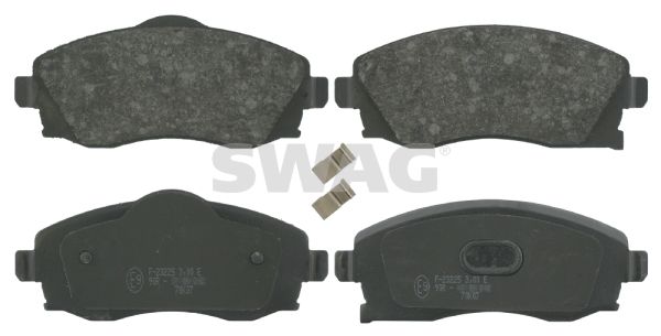 SWAG Комплект тормозных колодок, дисковый тормоз 40 91 6423