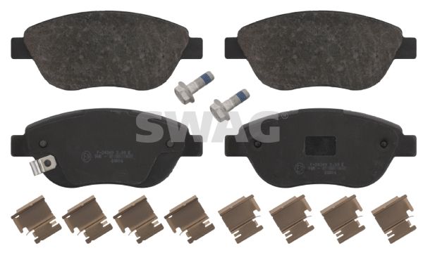 SWAG Комплект тормозных колодок, дисковый тормоз 40 91 6630