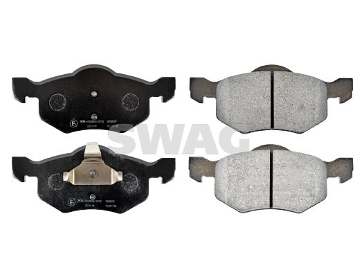 SWAG Комплект тормозных колодок, дисковый тормоз 50 11 6067