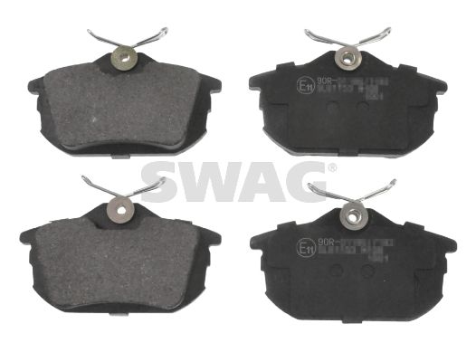 SWAG Комплект тормозных колодок, дисковый тормоз 55 91 6207