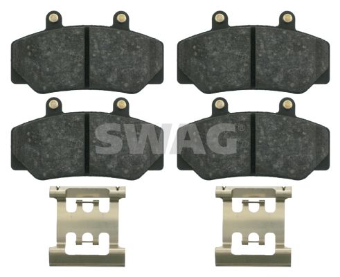 SWAG Комплект тормозных колодок, дисковый тормоз 55 91 6211