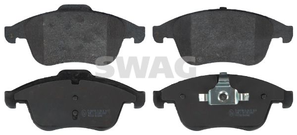 SWAG Комплект тормозных колодок, дисковый тормоз 60 11 6187