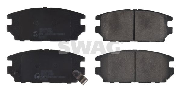 SWAG Комплект тормозных колодок, дисковый тормоз 80 91 6756