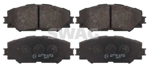 SWAG Комплект тормозных колодок, дисковый тормоз 81 91 6650