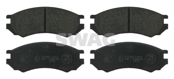 SWAG Комплект тормозных колодок, дисковый тормоз 82 91 6268