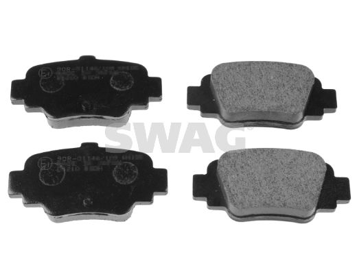 SWAG Комплект тормозных колодок, дисковый тормоз 82 91 6269