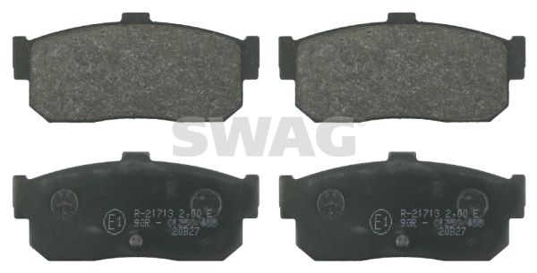 SWAG Комплект тормозных колодок, дисковый тормоз 82 91 6271