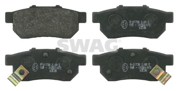 SWAG Комплект тормозных колодок, дисковый тормоз 85 91 6301