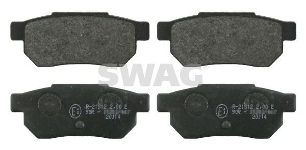 SWAG Комплект тормозных колодок, дисковый тормоз 85 91 6309