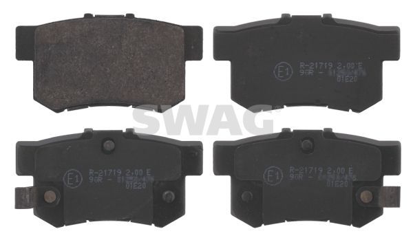 SWAG Комплект тормозных колодок, дисковый тормоз 85 91 6775