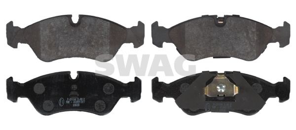 SWAG Комплект тормозных колодок, дисковый тормоз 89 91 6339