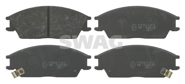SWAG Комплект тормозных колодок, дисковый тормоз 90 91 6542