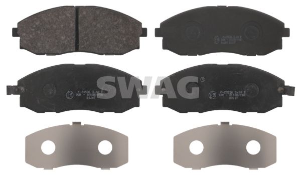 SWAG Комплект тормозных колодок, дисковый тормоз 90 91 6680