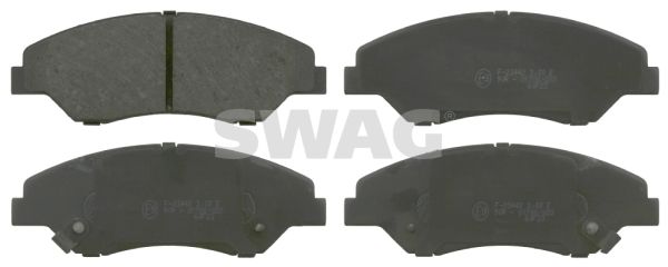 SWAG Комплект тормозных колодок, дисковый тормоз 91 91 6557