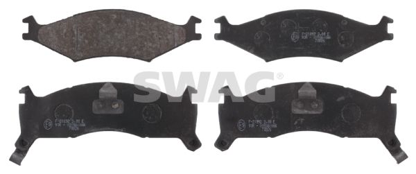 SWAG Комплект тормозных колодок, дисковый тормоз 91 91 6558