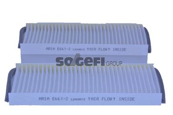 TECNOCAR Filtrs, Salona telpas gaiss E661-2