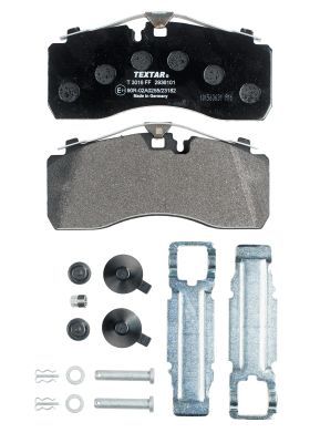 TEXTAR Комплект тормозных колодок, дисковый тормоз 2936101