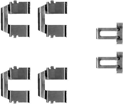 TEXTAR Комплектующие, колодки дискового тормоза 82059600