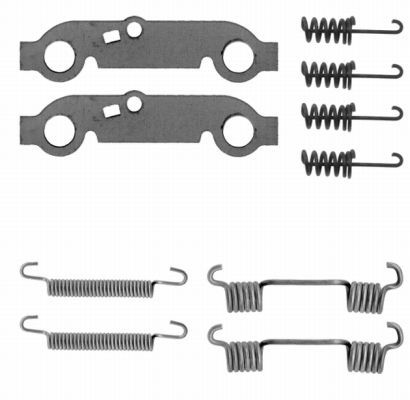 TEXTAR Piederumu komplekts, Stāvbremzes mehānisma bremžu  97021900