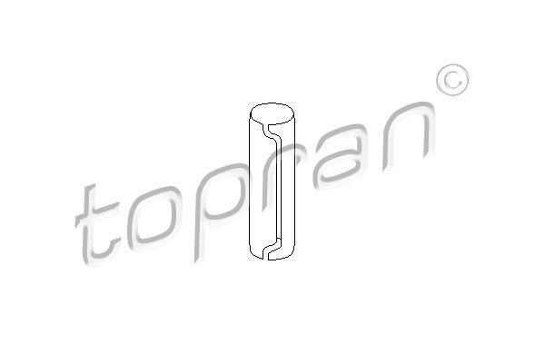 TOPRAN Гильза, подвески поперечного рычага 102 776