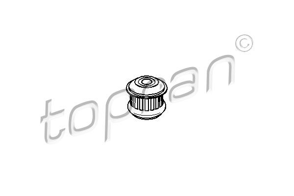 TOPRAN Подвеска, двигатель 107 612