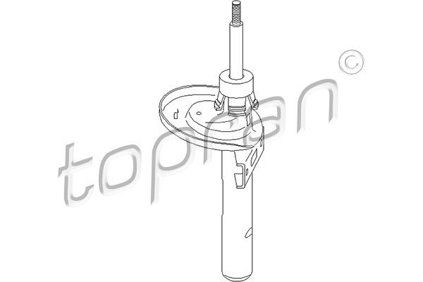 TOPRAN Амортизатор 108 270