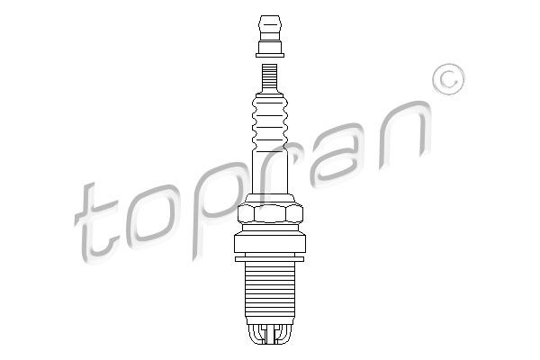 TOPRAN Свеча зажигания 110 326