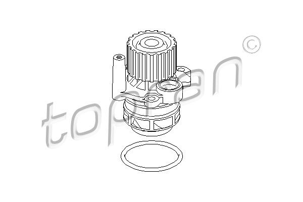 TOPRAN Водяной насос 110 912