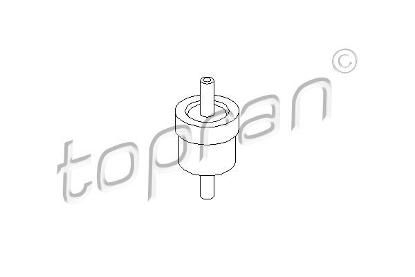TOPRAN Клапан, вакуумный насос 111 298