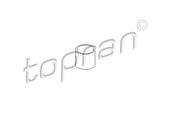 TOPRAN Трубка нагнетаемого воздуха 111 537
