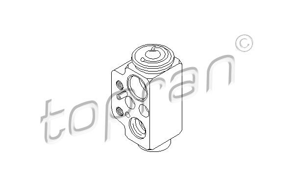 TOPRAN Расширительный клапан, кондиционер 112 307