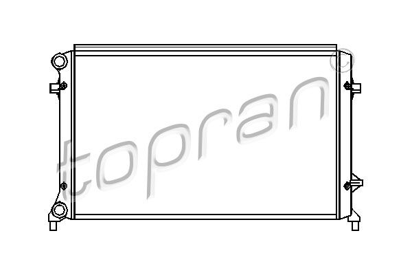 TOPRAN Radiators, Motora dzesēšanas sistēma 112 327