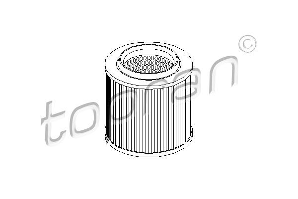 TOPRAN Воздушный фильтр 112 953