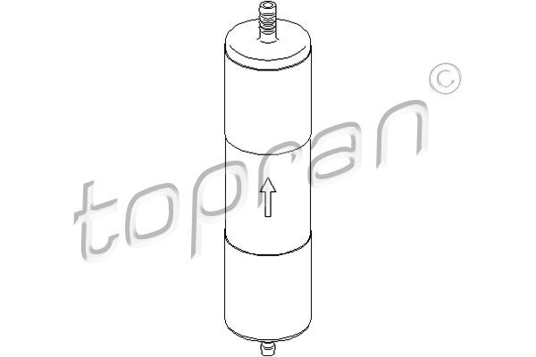 TOPRAN Топливный фильтр 113 153
