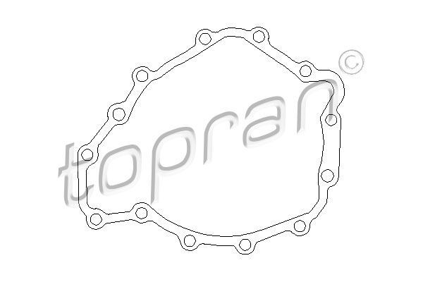 TOPRAN Прокладка, ступенчатая коробка 113 388
