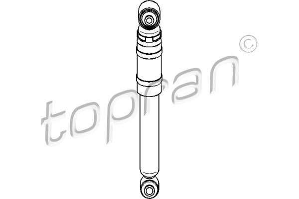 TOPRAN Амортизатор 206 060