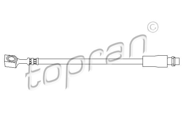 TOPRAN Тормозной шланг 206 495