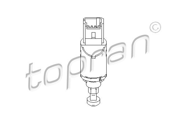 TOPRAN Выключатель, привод сцепления (Tempomat) 207 436