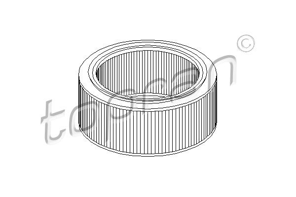 TOPRAN Воздушный фильтр 300 209