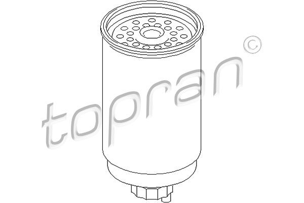 TOPRAN Топливный фильтр 300 352