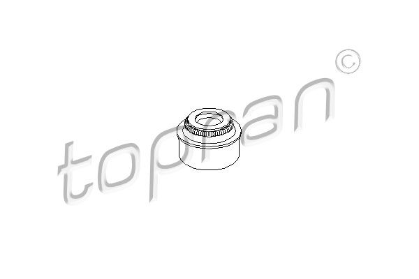 TOPRAN Уплотнительное кольцо, стержень клапана 300 354