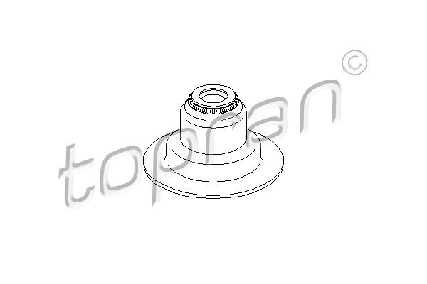 TOPRAN Уплотнительное кольцо, стержень клапана 300 524