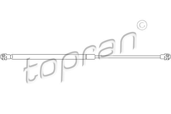 TOPRAN Газовая пружина, крышка багажник 301 026